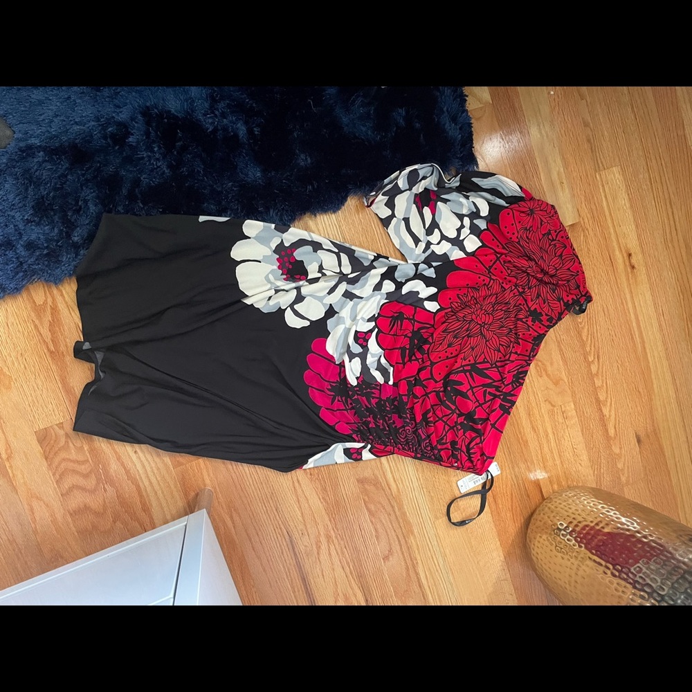 One shoulder Bisou Bisou dress size 12